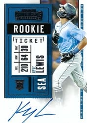 2020 Panini Contenders Base Set Kyle Lewis #120 card