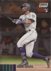 2020 Stadium Club Chrome Base Set Kyle Lewis #249 card