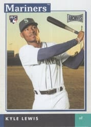 2020 Topps Archives Snapshots Base Set Kyle Lewis #AS-KL card