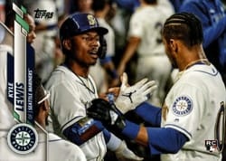2020 Topps Base Set Kyle Lewis #64b card