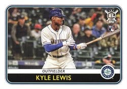 2020 Topps Big League Base Set Kyle Lewis #180 card