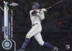 2020 Topps Chrome Update Base Set Kyle Lewis #U-59 card