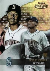 2020 Topps Gold Label Base Set Kyle Lewis #87 card