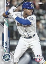 2020 Topps Opening Day Base Set Kyle Lewis #17 card