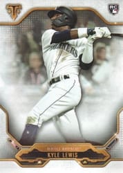 2020 Topps Triple Threads Base Set Kyle Lewis #83 card