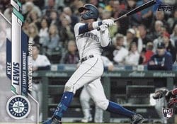 2020 Topps Update Base Set Kyle Lewis #U-21 card