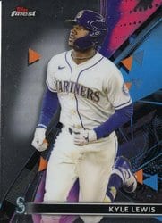 2021 Finest Base Set Kyle Lewis #64 card