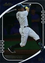 2021 Panini Absolute Base Set Kyle Lewis #33 card