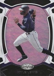 2021 Panini Chronicles Certified Kyle Lewis #16 card