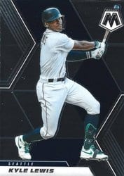2021 Panini Mosaic Base Set Kyle Lewis #62 card