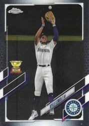 2021 Topps Chrome Base Set Kyle Lewis #93 card