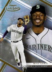 2021 Topps Gold Label Base Set Kyle Lewis #35 card