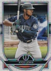 2021 Topps Tribute Base Set Kyle Lewis #10 card