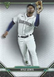 2021 Topps Triple Threads Base Set Kyle Lewis #47 card