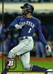 2022 Bowman Heritage Base Set Kyle Lewis #39 card