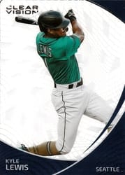 2022 Panini Chronicles Clear Vision Kyle Lewis #8 card