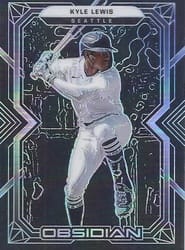 2022 Panini Chronicles Obsidian Kyle Lewis #57 card