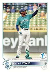 2022 Topps 1st Edition Base Set Kyle Lewis #206 card