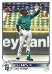 2022 Topps UK Edition Base Set Kyle Lewis #18 card