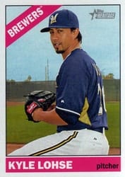 2015 Topps Heritage Base Set Kyle Lohse #14 card