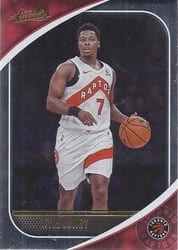 2020-21 Panini Absolute Memorabilia Base Set Kyle Lowry #91 card