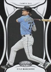 2023 Panini Chronicles Certified Kyle Manzardo #37 card
