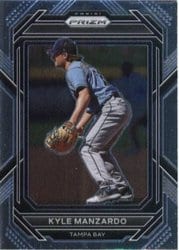 2023 Panini Prizm Base Set Kyle Manzardo #122 card