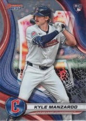2024 Bowman's Best Base Set Kyle Manzardo #22 card