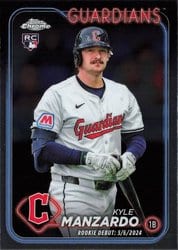 2024 Topps Chrome Update Base Set Kyle Manzardo #USC26 card