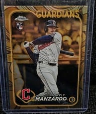 2024 Topps Gilded Collection Base Set Kyle Manzardo #15 card