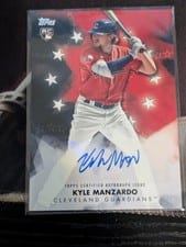 2024 Topps Update Baseball Stars Autographs Kyle Manzardo #BSA-KM card