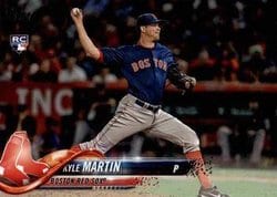 2018 Topps Update Base Set Kyle Martin #US117 card