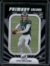 2025 Donruss Optic Rookie Primary Colors Kyle McCord #18 card
