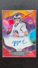 2025 Topps Cosmic Chrome First Flight Signatures Kyle McCord #FFS-KM card