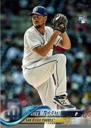 2018 Topps Base Set Kyle McGrath #376 card