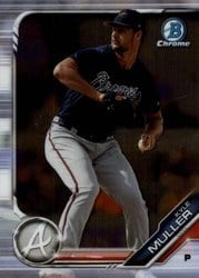 2019 Bowman Chrome Prospects Kyle Muller #BCP-195 card