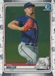 2020 Bowman Chrome Prospects Kyle Muller #BCP-191 card