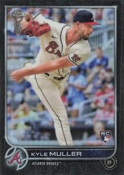 2022 Topps Chrome Ben Baller Edition Base Set Kyle Muller #70 card