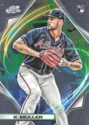 2022 Topps Cosmic Chrome Base Set Kyle Muller #115 card