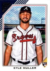2022 Topps Gallery Base Set Kyle Muller #30 card