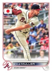 2022 Topps Japan Edition Base Set Kyle Muller #39 card