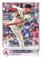 2022 Topps Mini Base Set Kyle Muller #30 card