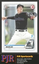2020 Bowman Draft 1st Edition Kyle Nicolas #BD-64 card