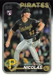 2024 Topps Base Set Kyle Nicolas #408 card