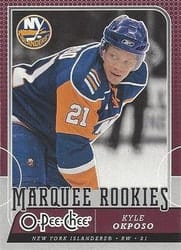 2008-09 O-Pee-Chee Base Set Kyle Okposo #519 card