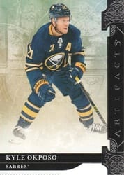 2019-20 Upper Deck Artifacts Base Set Kyle Okposo #81 card