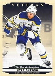 2022-23 Parkhurst Champions Base Set Kyle Okposo #5 card