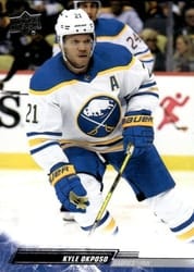 2022-23 Upper Deck Base Set Kyle Okposo #21 card