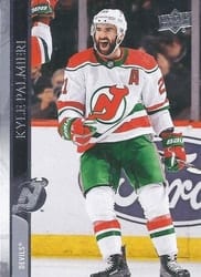2020-21 Upper Deck Base Set Kyle Palmieri #110 card