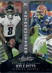 2021 Panini Absolute Introductions Kyle Pitts #4 card